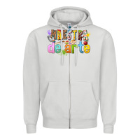 Dove Grey maestra de arte Zipper Hoodie - texasbilliewilder