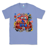 Colony Blue usa truck Classic Tee - Zillion Design Studio