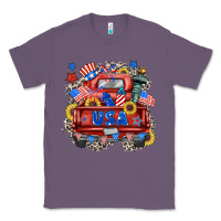 Lavender usa truck Classic Tee - Zillion Design Studio