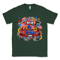 Sports Green usa truck Classic Tee - Zillion Design Studio