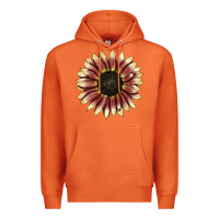 Carrot strawberry blonde sunflower Premium Hoodie - LillyAllenDesigns