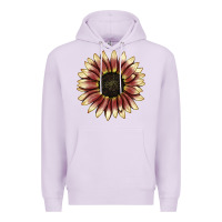Lilac strawberry blonde sunflower Premium Hoodie - LillyAllenDesigns