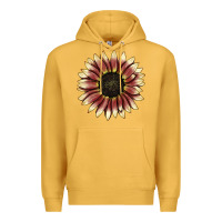 Mustard strawberry blonde sunflower Premium Hoodie - LillyAllenDesigns
