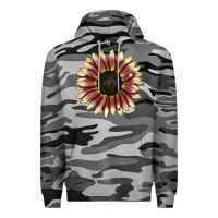 Slate Camo strawberry blonde sunflower Premium Hoodie - LillyAllenDesigns