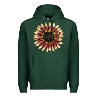 Sports Green strawberry blonde sunflower Premium Hoodie - LillyAllenDesigns