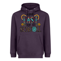 Plum happy last schopol Heavyweight Hoodie - CowhideDigitalArt