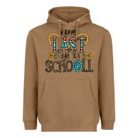 Toasted Coconut happy last schopol Heavyweight Hoodie - CowhideDigitalArt