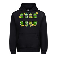 Black patricks day pencils Urban Hoodie - MaliasSmallBusiness