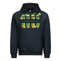 Navy patricks day pencils Urban Hoodie - MaliasSmallBusiness