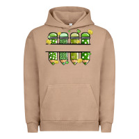 Patricks Day Pencils Urban Hoodie | Teevron