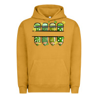 Pigment Peanut Butter patricks day pencils Urban Hoodie - MaliasSmallBusiness