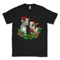 Black christmas baby goats Classic Tee - RanaPortraitStore