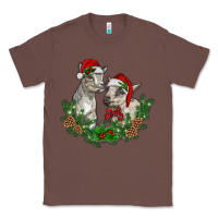 Chestnut christmas baby goats Classic Tee - RanaPortraitStore