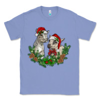 Colony Blue christmas baby goats Classic Tee - RanaPortraitStore