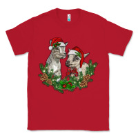Red christmas baby goats Classic Tee - RanaPortraitStore