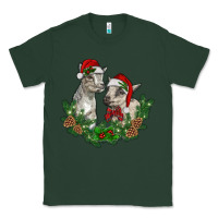Sports Green christmas baby goats Classic Tee - RanaPortraitStore