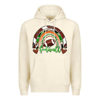 Sandshell Football Rainbow Premium Hoodie - RanaPortraitStore
