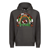 Smoke Football Rainbow Premium Hoodie - RanaPortraitStore