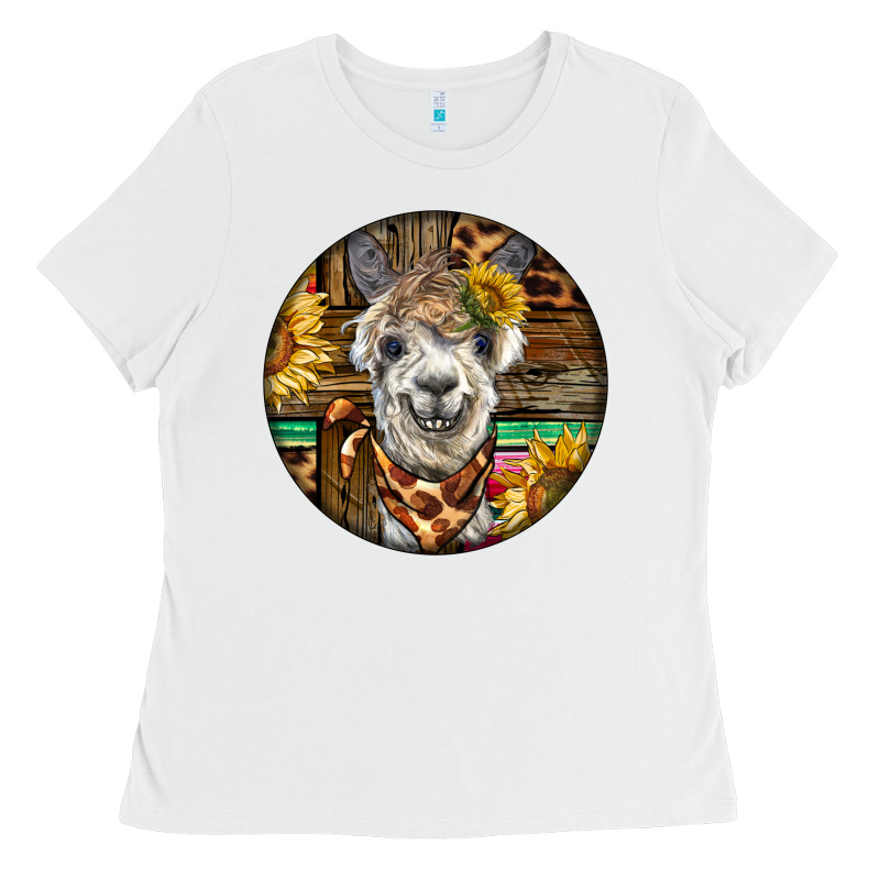 Western Alpaca Ladies Tee by BarkalooDesign | Teevron
