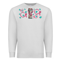 Dove Grey faith ribbon gemstone Premium Sweatshirt - JahusDesignShop