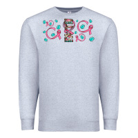 Heather Grey faith ribbon gemstone Premium Sweatshirt - JahusDesignShop