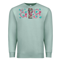 Seafoam faith ribbon gemstone Premium Sweatshirt - JahusDesignShop