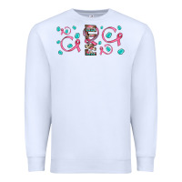 White faith ribbon gemstone Premium Sweatshirt - JahusDesignShop