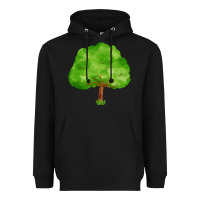Black tree Heavyweight Hoodie - FaDigitalArtStudio
