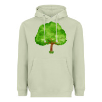 Matcha tree Heavyweight Hoodie - FaDigitalArtStudio