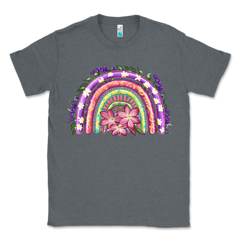 Easter Floral Spring Rainbow Classic Tee by RanaPortraitStore | Teevron