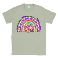 Matcha Easter Floral Spring Rainbow Classic Tee - RanaPortraitStore