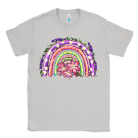 Moon Dust Easter Floral Spring Rainbow Classic Tee - RanaPortraitStore