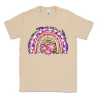 Mushroom Easter Floral Spring Rainbow Classic Tee - RanaPortraitStore