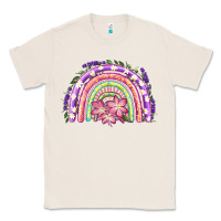 Natural Easter Floral Spring Rainbow Classic Tee - RanaPortraitStore