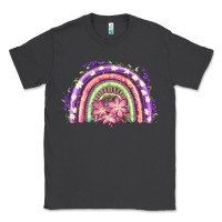 Smoke Easter Floral Spring Rainbow Classic Tee - RanaPortraitStore