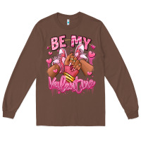 Chestnut be my valentine afro girl sneakers Long Sleeve Tee - RanaPortraitStore