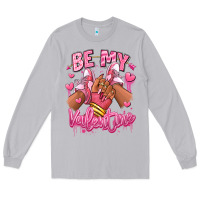 Be My Valentine Afro Girl Sneakers Long Sleeve Tee | Teevron