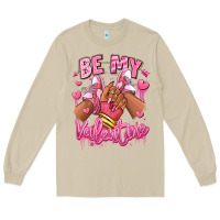Mushroom be my valentine afro girl sneakers Long Sleeve Tee - RanaPortraitStore
