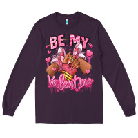 Plum be my valentine afro girl sneakers Long Sleeve Tee - RanaPortraitStore