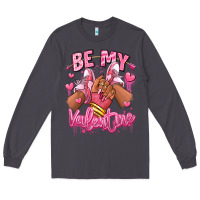 Smoke be my valentine afro girl sneakers Long Sleeve Tee - RanaPortraitStore