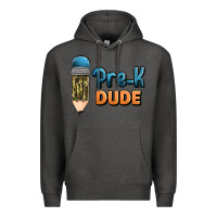 Charcoal Heather pre k dude Premium Hoodie - Jasminsmagicworld