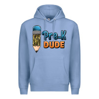 Colony Blue pre k dude Premium Hoodie - Jasminsmagicworld