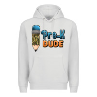Dove Grey pre k dude Premium Hoodie - Jasminsmagicworld