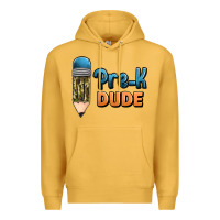 Mustard pre k dude Premium Hoodie - Jasminsmagicworld