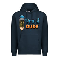 Navy pre k dude Premium Hoodie - Jasminsmagicworld