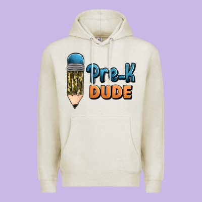 Pre K Dude Premium Hoodie Designed By Jasminsmagicworld