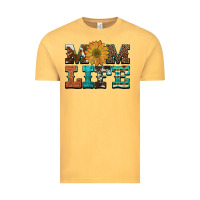 Vintage Mustard western cowhide leopard turquoise  leather aztec sunflower mom Vintage Tee - Artiststas