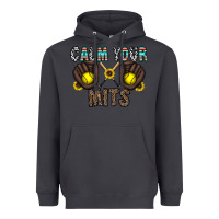 Smoke calm your mits Heavyweight Hoodie - CowhideDigitalArt