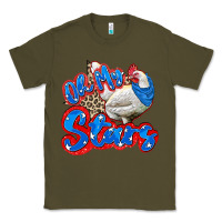 Army Green oh my stars chicken Classic Tee - Zillion Design Studio