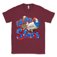 Burgundy oh my stars chicken Classic Tee - Zillion Design Studio